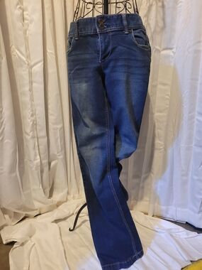 Maurices Women's Dark Blue Boot-Cut Jeans